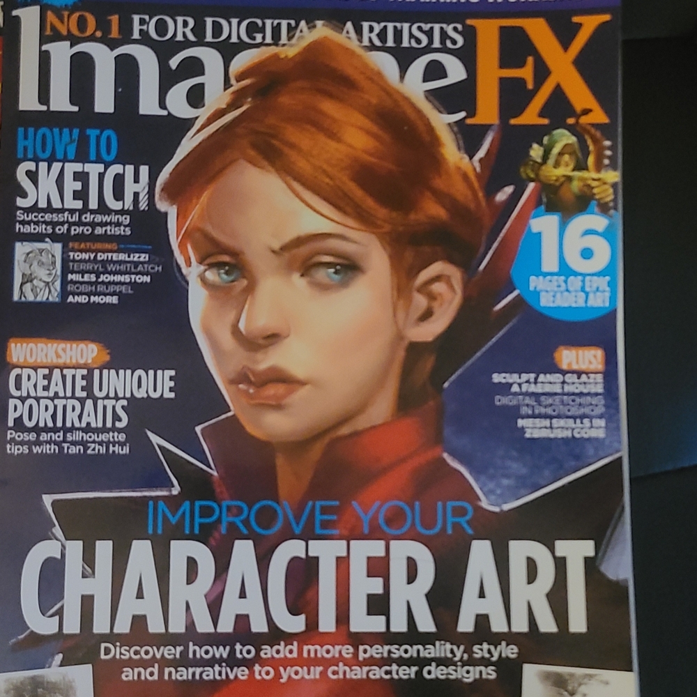 Digital Art Magazine - Enhance Your Character Art